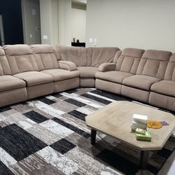 3 Piece Sectional Recliner Sofa, Could Ask For Single Pieces