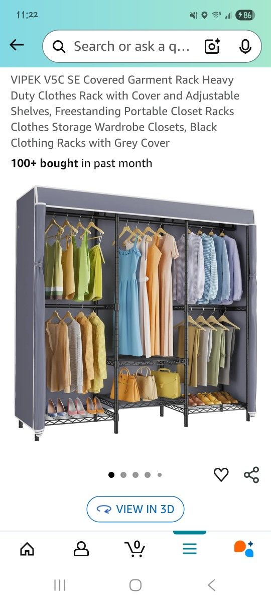 Stand Alone Closet
