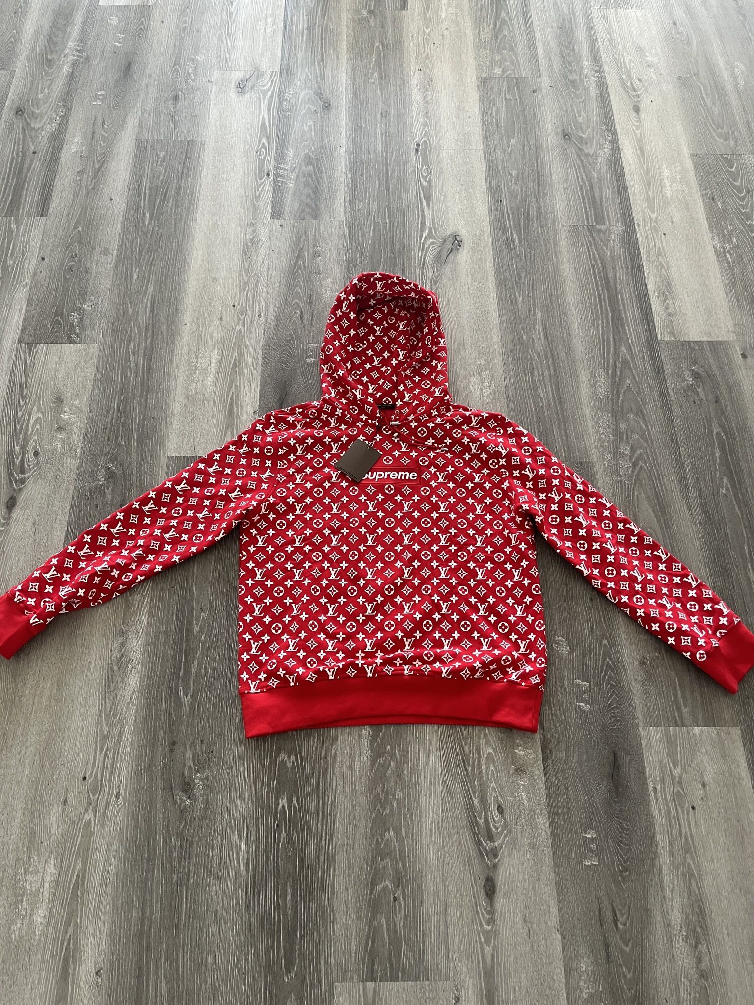 Louis Vuitton X  Supreme Hoodie 