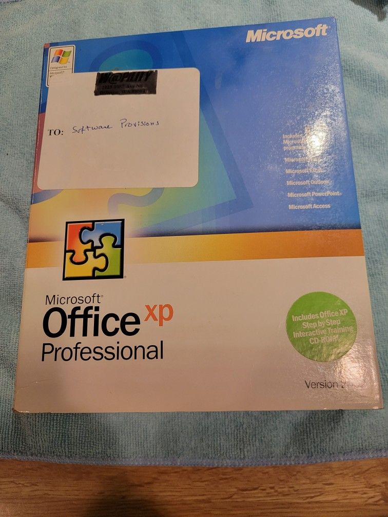 Microsoft Office XP Professional 