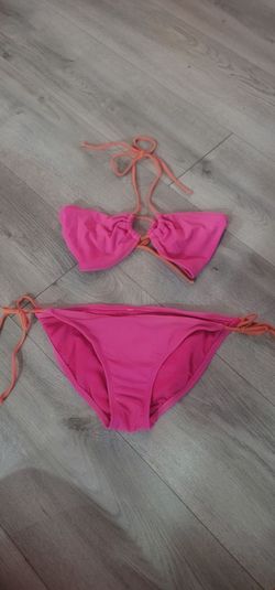 Pink and orange  bathing suit