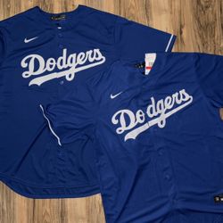 New men’s large & XL Nike LA dodgers blue Jersey