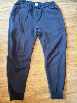 Mens dark blue nike tech pants size L