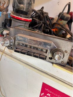 1958 Impala radio