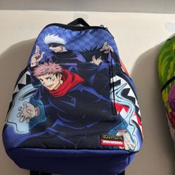 Jujutsu Kaisen And Rick And Morty Backpacks
