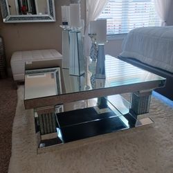 Heavy Mirror Table 