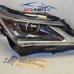 2016 - 2017 - 2018 - 2019 LEXUS RX RX350 RX450h RIGHT SINGLE LED HEADLIGHT OEM AX72378