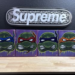Ninja Turtles Painted Set