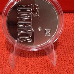 Scarface 40th Anniversary 1 Oz Silver Coin