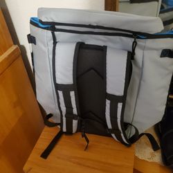 Brand New Nice Lg Gray Cooler Backpack 🎒 