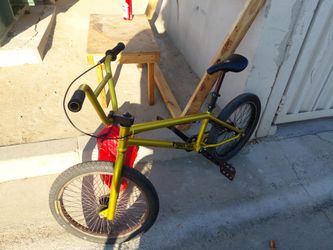 Bmx freestyle fullerton bicycle 20 inch gold