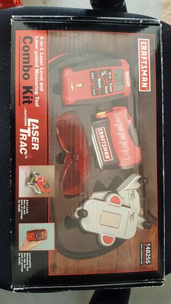 Craftsman 4 in 1 Laser Level and Measuring Tool Combo Kit Model 48255 for Sale in Las Vegas NV OfferUp