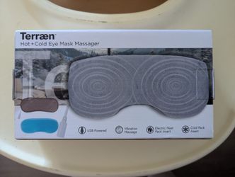 NEW Terraen hot and cold eye massager