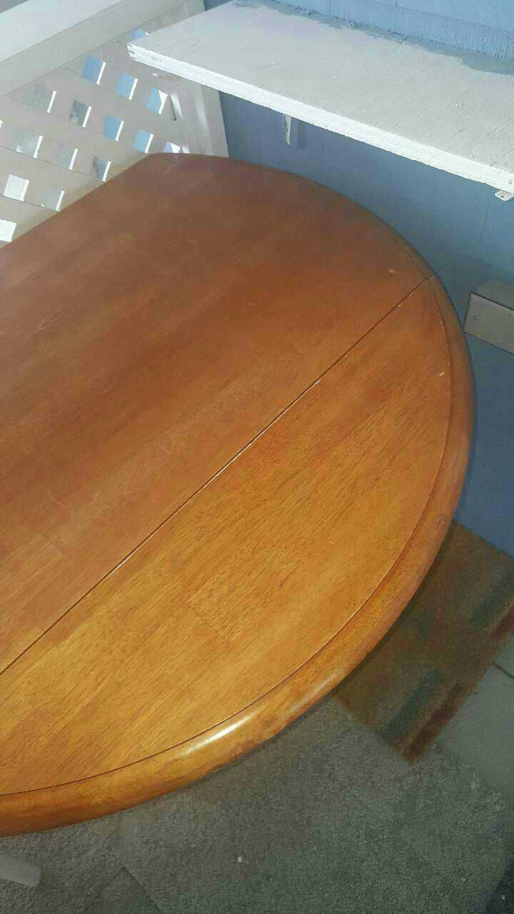 Solid oak kitchen table