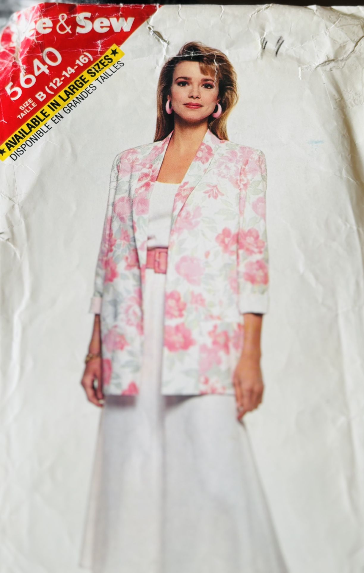 Vintage Butterick See&Sew 5640 Size 12-16 Uncut Rare Find