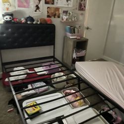 Twin Bed Frame And Headboard 