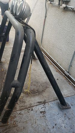 Truck light grill