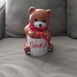 Montgomery Wards Teddy Bear Cookie Jar 