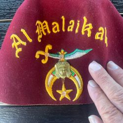 Al Malaikal Shriners Fez Hat