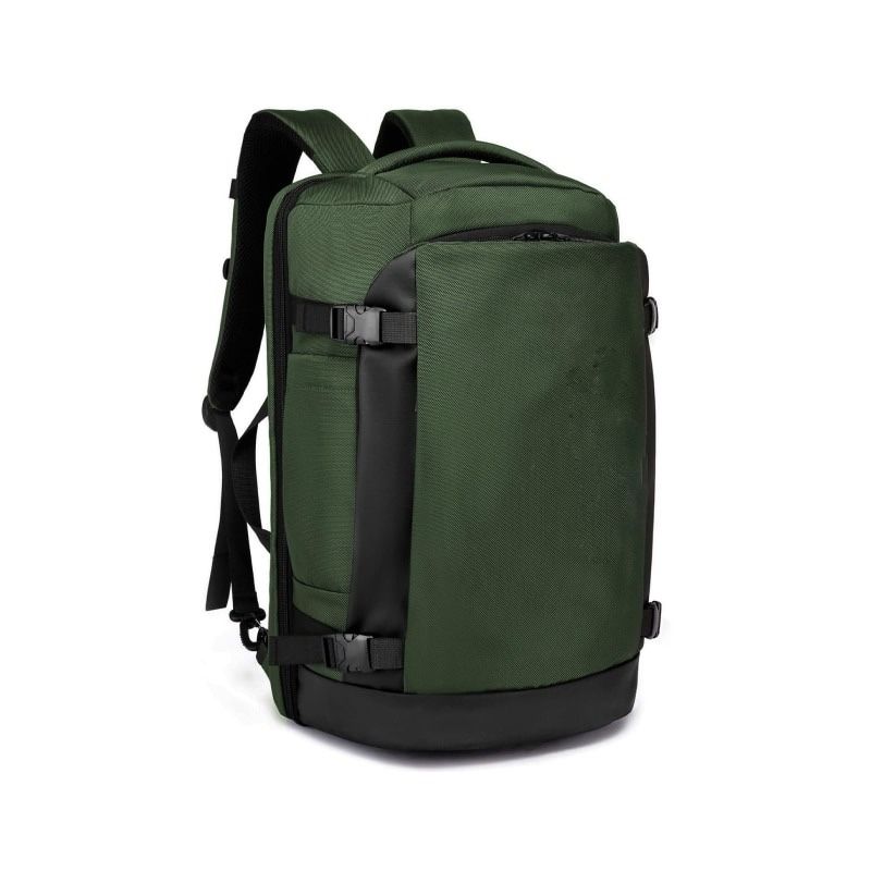 Kamlui Laptop Backpack for Men 15.6-inch Travel- Large Capacity- Green
