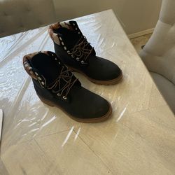 Black Timberland Boots Size 10.5 