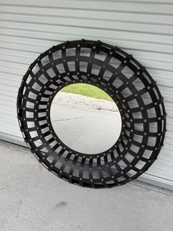 Decor Mirror - 36” Diameter- Model Home Decor 