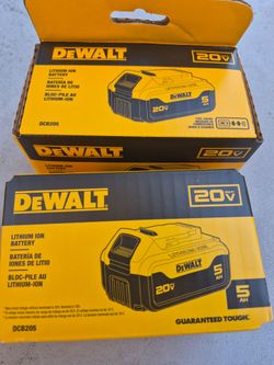 Dewalt battery