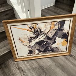 Gundam Wall Art Luxury Frame 