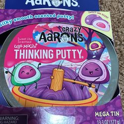 Viral Rare Ube Mochi Aaron’s Thinking Putty Mega Tin