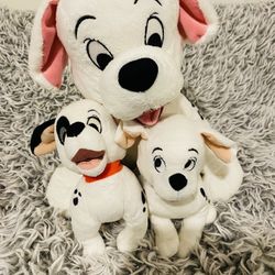 Disney Dalmatians Family of three