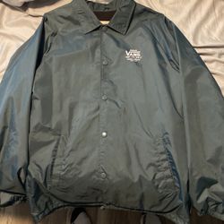 vans Coach Jacket Large 