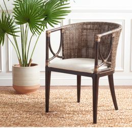 Two accent chairs