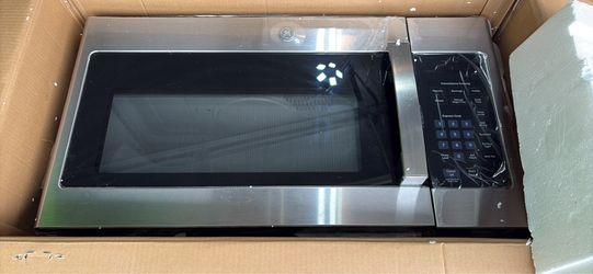GE Stainless Steel Over-the-Range Microwave Oven 29”L x 16”H new in box
