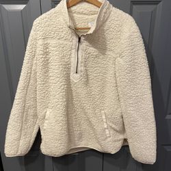 Sherpa Sweater Pull Over 