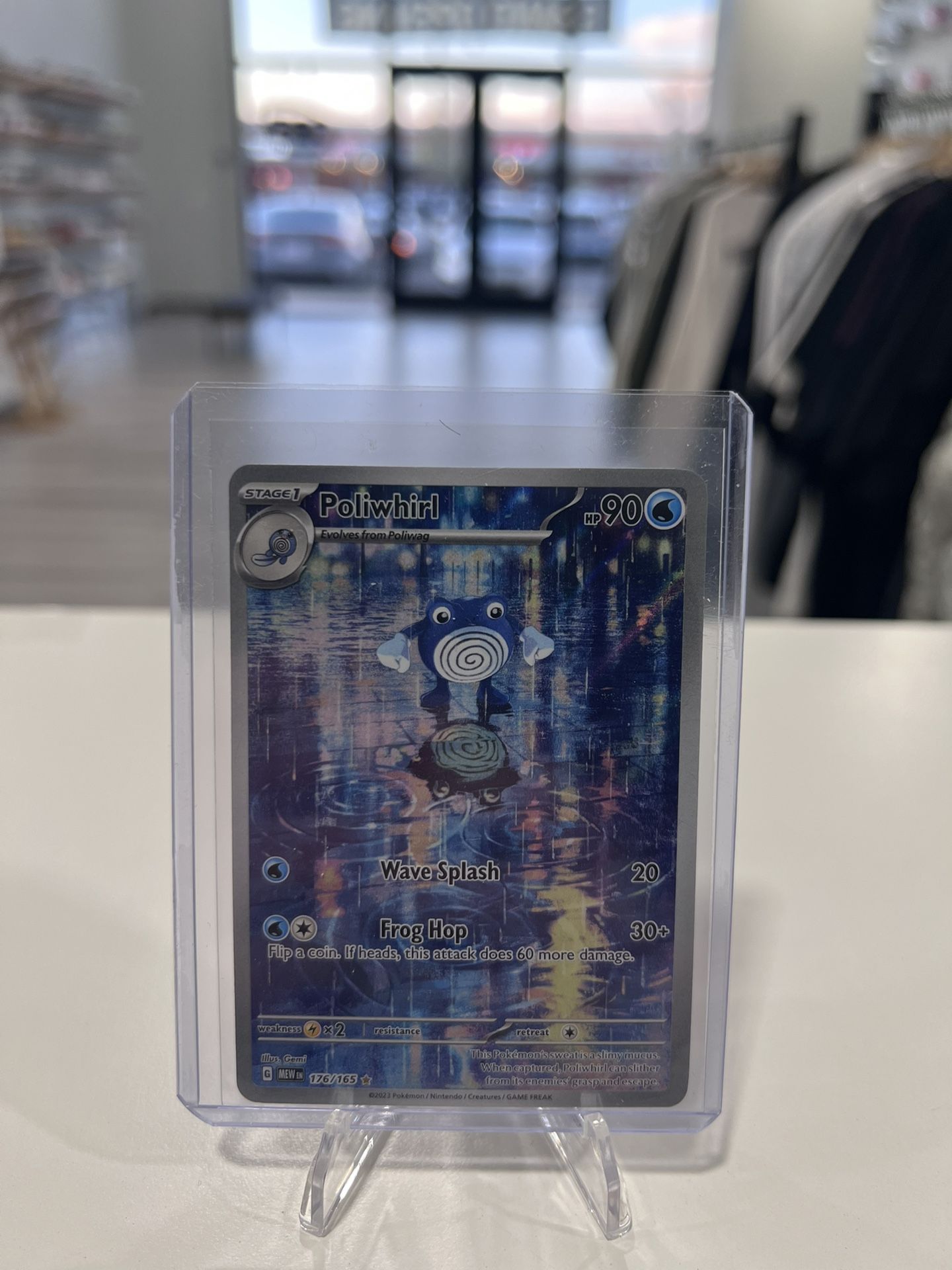 Pokemon Poliwhirl #176 Scarlet & Violet 151