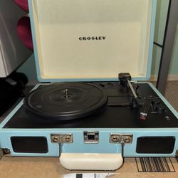 Crosley Cruiser Plus Bluetooth Vinyl Record Player - Turquoise