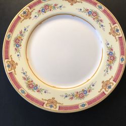 Antique English Myott China-10-Dinner Plates Art Deco