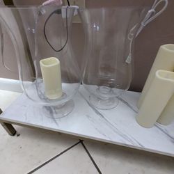Glass Candle Holders Or Other Use