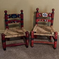 Antique Children’s Chair Set