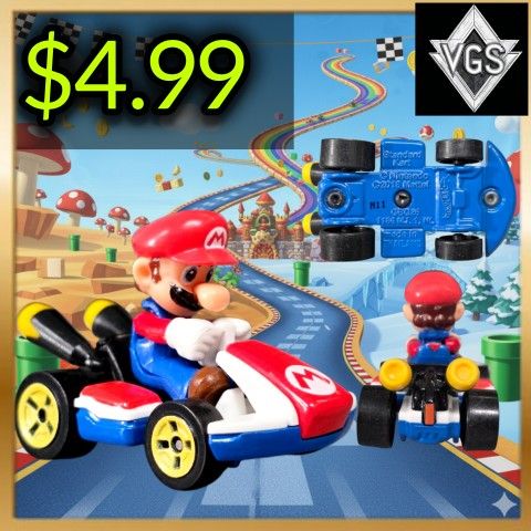 *HOT WHEELS* Mario Kart (Standard Kart)