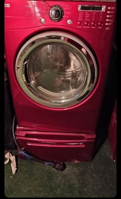Electric LG Washer And Dryer