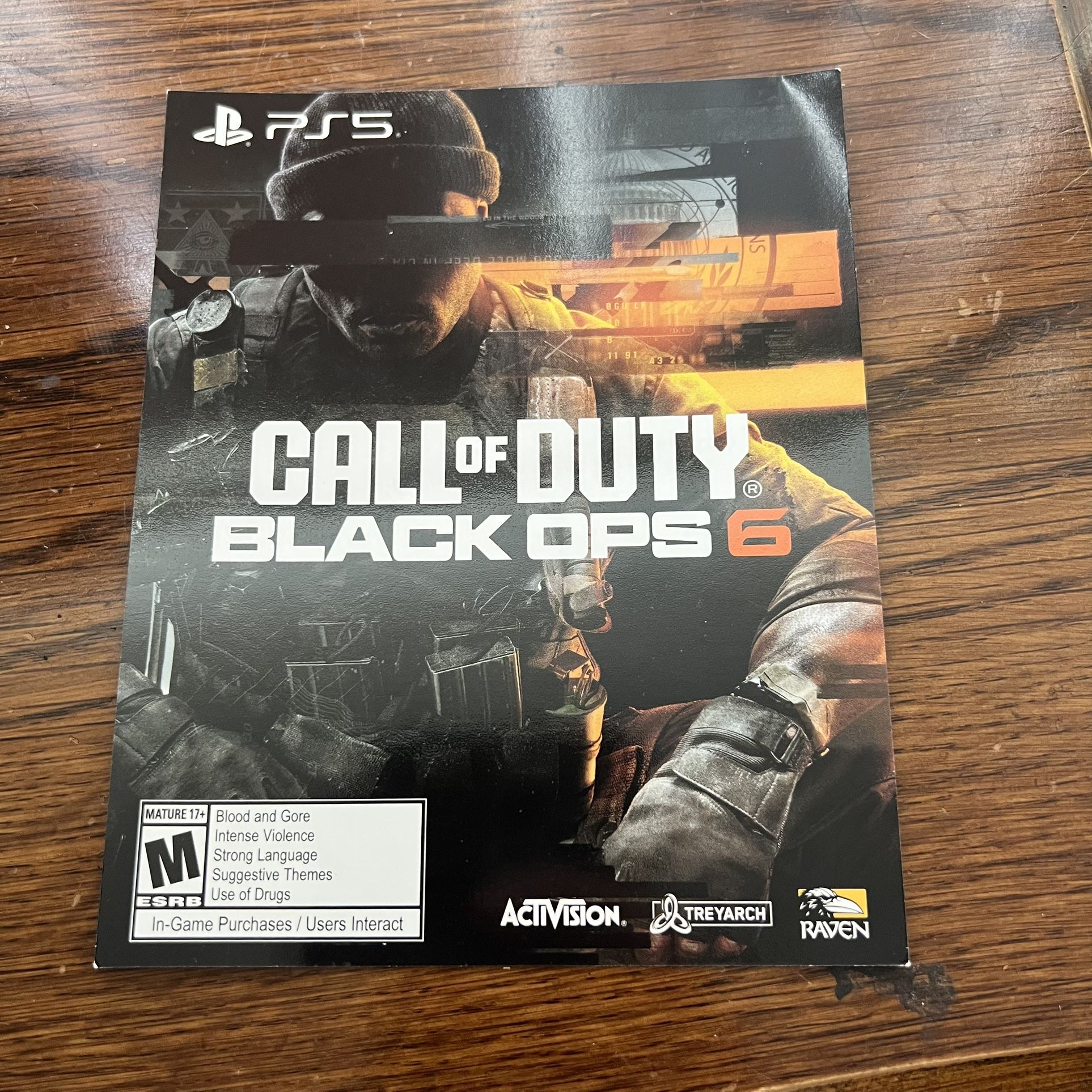 Call of duty Black ops 6 For ps5