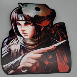 Sasuke Anime Holographic Decal -  Naruto Waterproof Lenticular Peeker