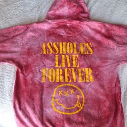 ASSHOLES LIVE FOREVER HOODIE BRAND NEW SIZE LARGE