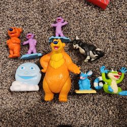 Bear in the Big Blue House Cartoon & TV Character Action Figures with Vintage