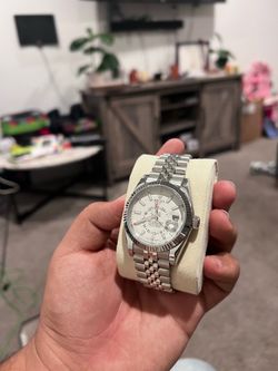 white watch