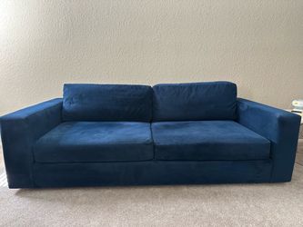 Sofa West Elm Ink Blue
