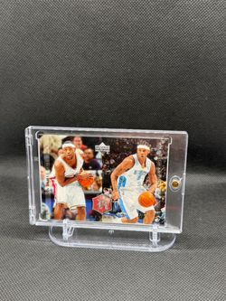 Upper Deck LeBron James Carmelo Anthony Rivals Card