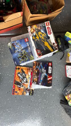 Over 10k Lego Pieces! Over A Dozen Figurines Included