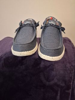 Hey Dude Canvas Slip-On Shoes Mens Size 10